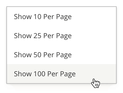 Master Planning Per Page Preferences