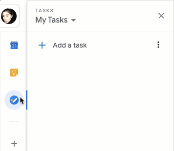 Google Tasks integration example